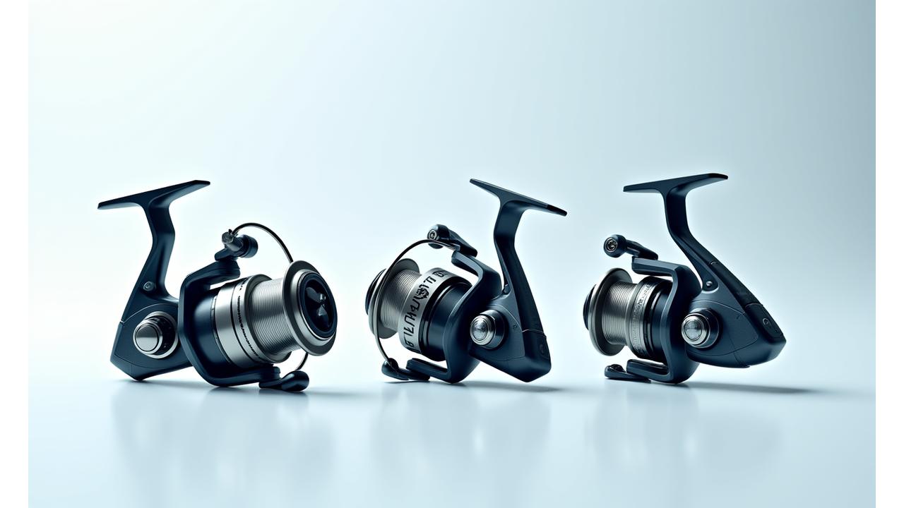 Gama completa de carretes de pesca Marlin Sol: spinning, baitcasting, mosca.