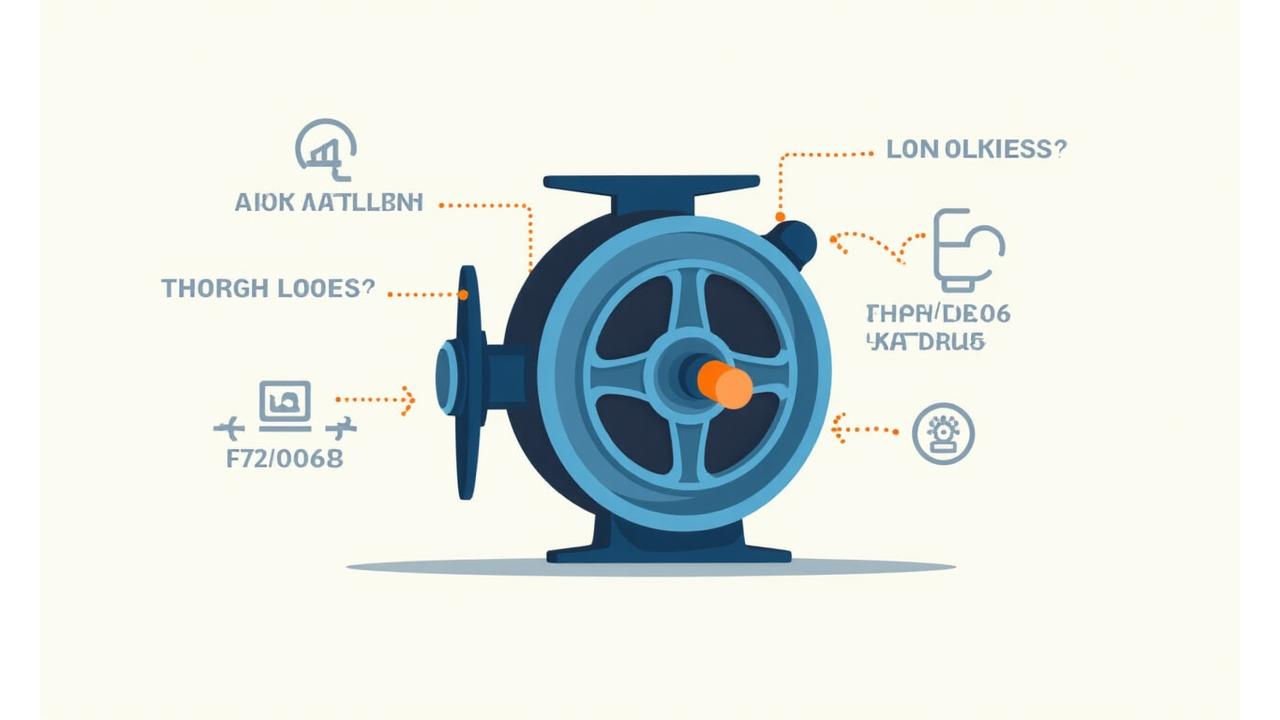 Diagrama interactivo mostrando las características de accesibilidad de un carrete de pesca, con iconos y descripciones